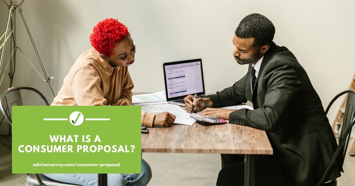 What is a consumer proposal?