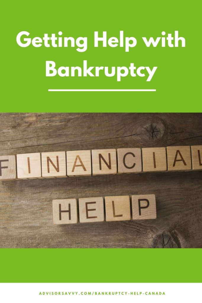 Getting Help with Bankruptcy in Canada