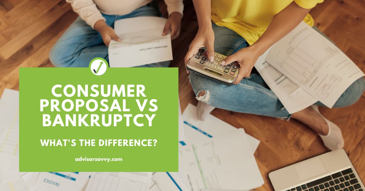 Consumer Proposal vs Bankruptcy