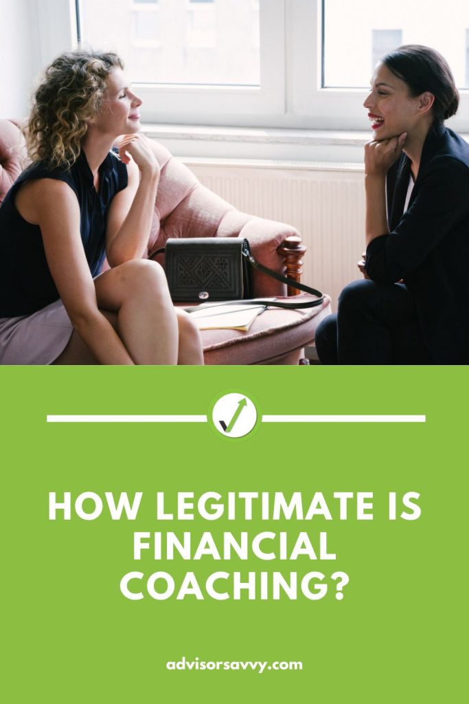 Advisorsavvy - How legitimate is financial coaching?