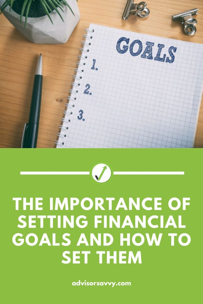 importance of setting financial goals