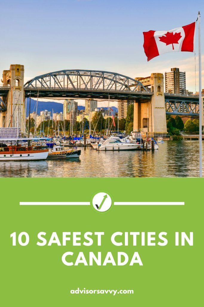 safest cities in Canada