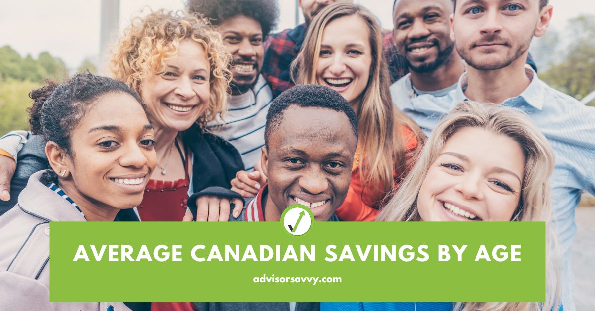 Average Canadian Savings by Age