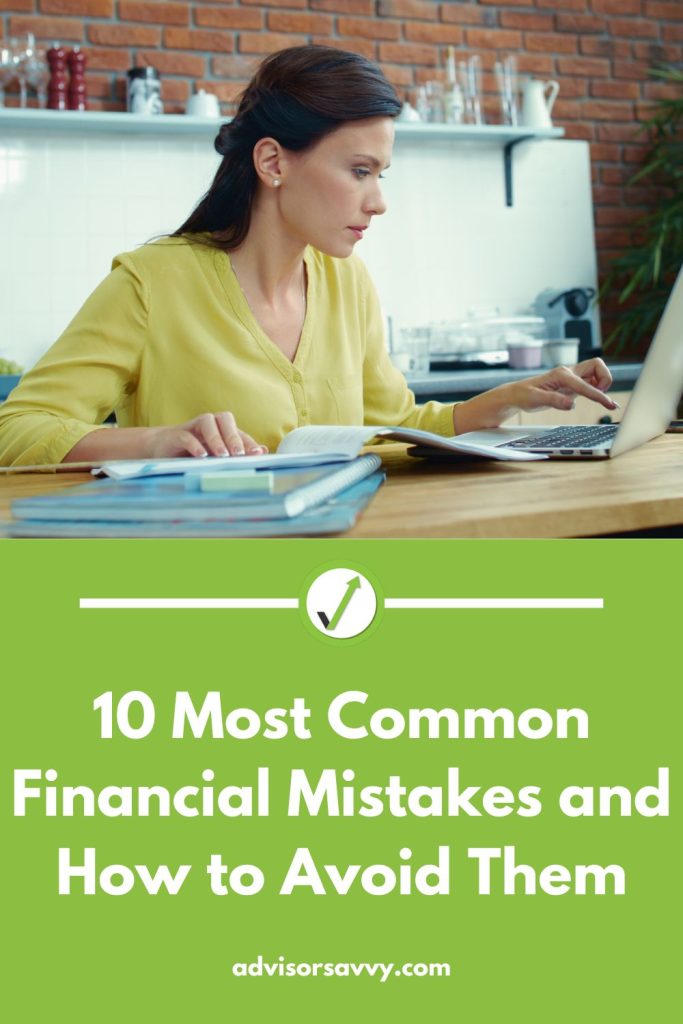 10 Most Common Financial Mistakes 